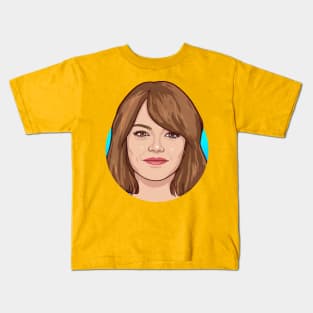 Emma Stone Kids T-Shirt